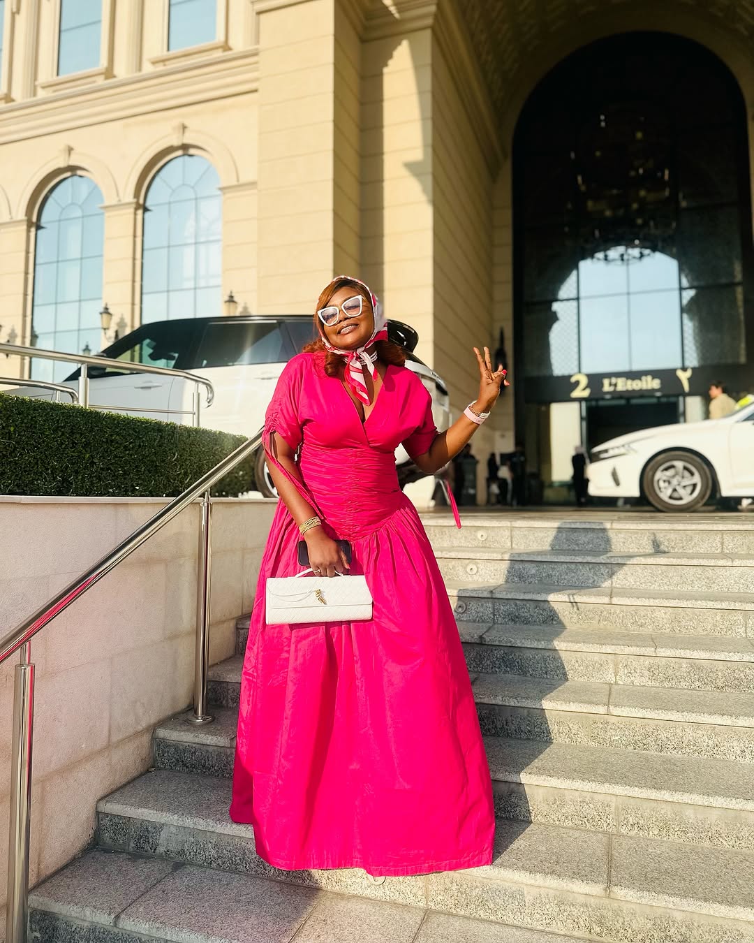 The Cerise Gown